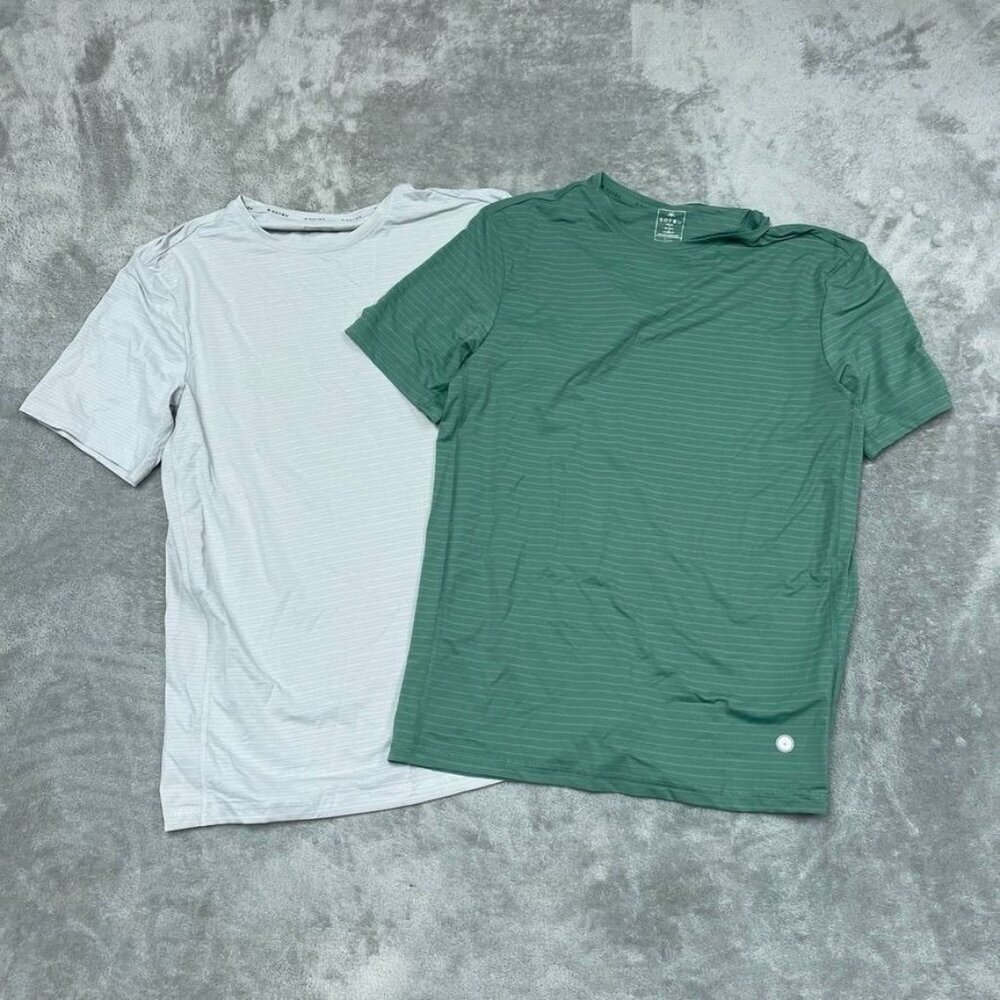 Soybu 2-Pack Active T-Shirts Small S Stretchy Quick Dry a1341